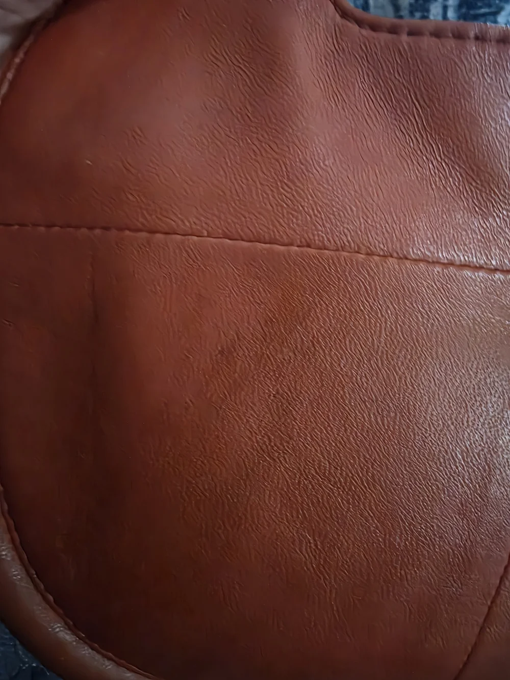 Antropologie Julien Leather  Crossbody Bag in Burnt Orange.